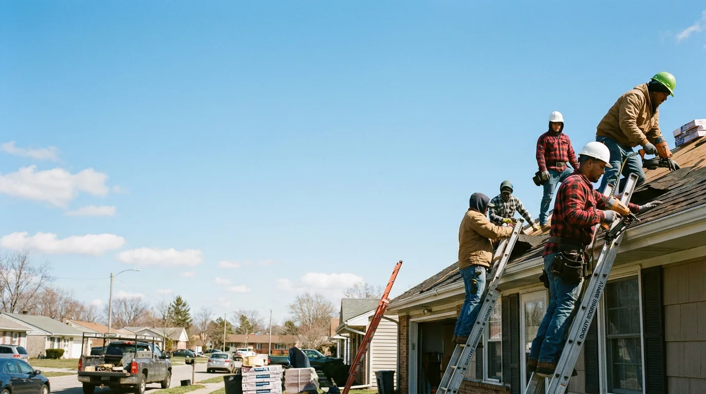 Roofing in Rolling Prairie, IN near me